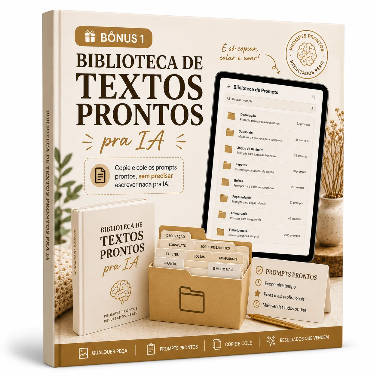 Biblioteca de Textos Prontos pra IA