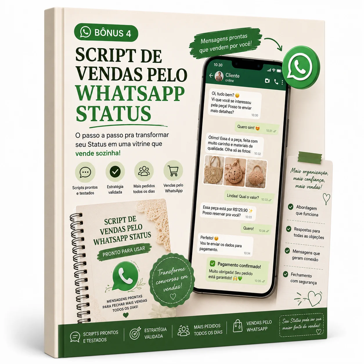 Script de Vendas pelo WhatsApp Status